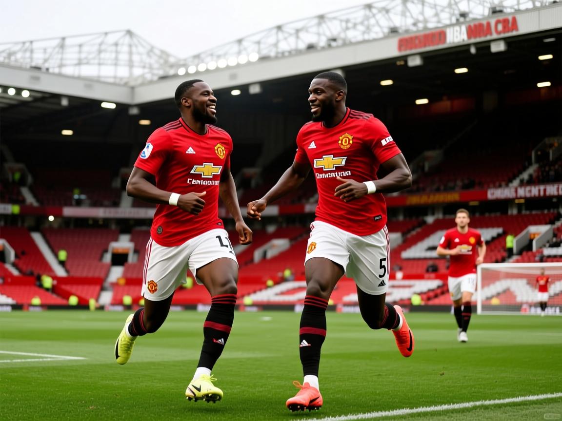 曼联主场击败里昂,卢卡库梅开二度独中两元取胜 第2张