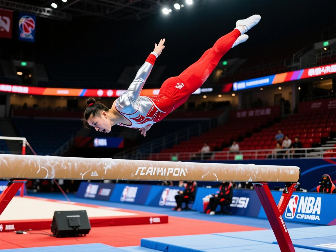 体操决赛惊险激烈,选手飘红银 第1张